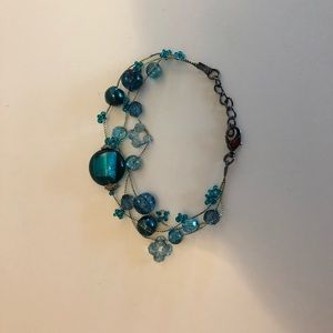 Pretty blue green bracelet